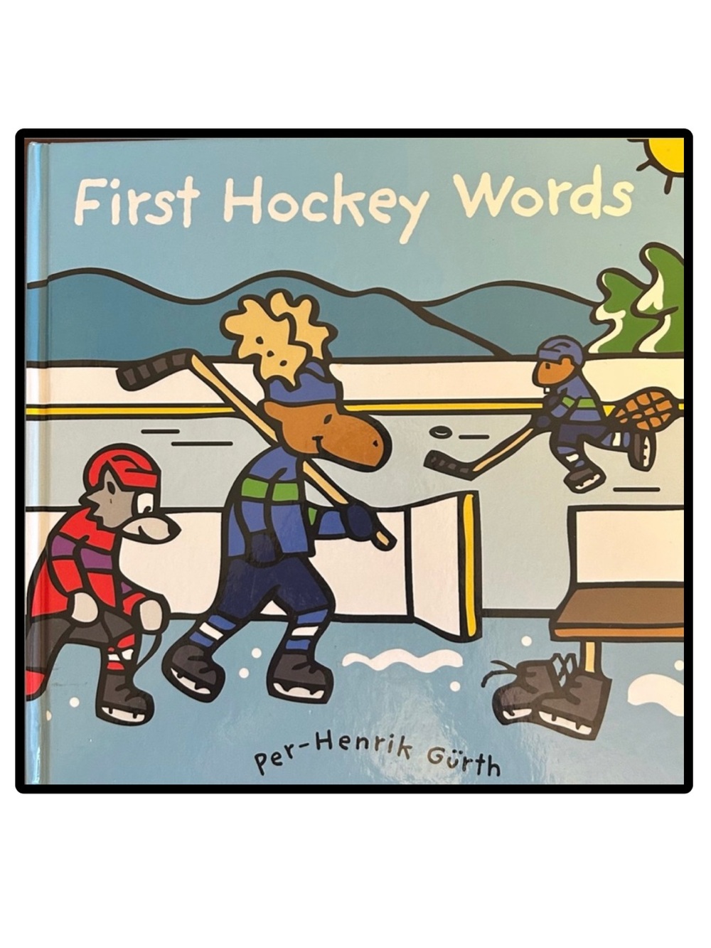 BUNDLE & SAVE🎉 First Hockey Words Hardcover Book